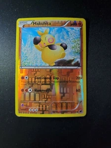 2013 Pokémon Plasma Freeze Reverse Holo Makuhita #62/116 - LP - Picture 1 of 2