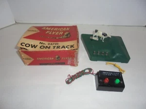 American Flyer Gilbert 23791 Vintage Operating Cow on the Track Accessory Box - Picture 1 of 3
