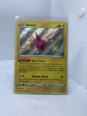 Pokémon SV038/SV122 / Shiny Holo Rare Rotom Shining Fates Shiny Vault - Image 1 of 3