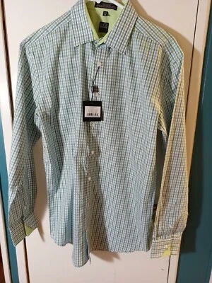 Niños I K E Behar manga larga abotonada. Cuadros azules. XL-TG. 28-20. Nuevo con etiquetas. Foto 1 de 4