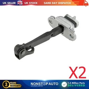 2 X Rear Door Hinge Stop Check Strap Limitery Right Left  Fits TOYOTA Auris II  - Afbeelding 1 van 9