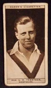 1926 Ogden's Cricket #47 Lionel H. Tennyson Tobacco Card LOW GRADE (crease) - Picture 1 of 5