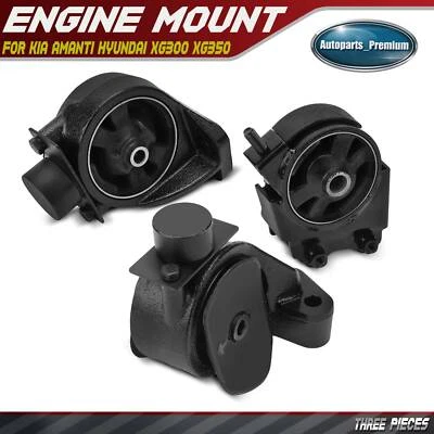 3x Montaje de motor para Kia Amanti 2004-2006 Hyundai XG300 XG350 V6 3,0 L 3,5 L Foto 1 de 4