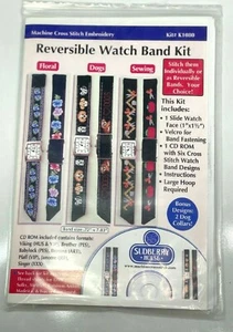 Kit Cinturino Orologio Macchina Punto Croce CD ROM Sudbury Pavone  - Foto 1 di 5