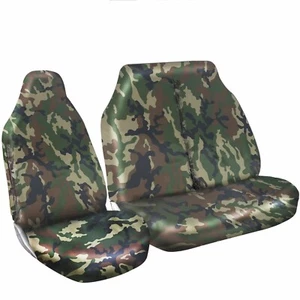 EXTRA HEAVY DUTY VAN SEAT COVERS camo 2+1 VAUXHALL VIVARO 2001-2014 2014-ONWARD - Picture 1 of 1