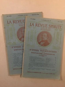 Conan Doyle - La revue spirite - 2 numéros (août et septembre 1930) - BE - Imagen 1 de 1