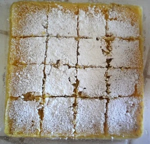 Fair preisgekrönte hausgemachte Zitronenquadrate extra Butter (Limette optional) - Bild 1 von 2