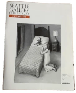 Seattle Gallery Exhibitions art information guide booklet Oct. 1995 Marion Peck - Picture 1 of 12