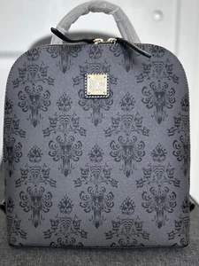 Disney Parks Dooney & Bourke The Haunted Mansion Wallpaper Backpack NWT Bag C - Picture 1 of 24