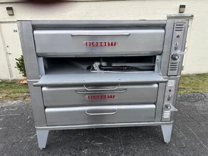 Pre-Owned Blodgett 961 Pizza oven double deck- Natural or Propane Gas - Picture 1 of 8