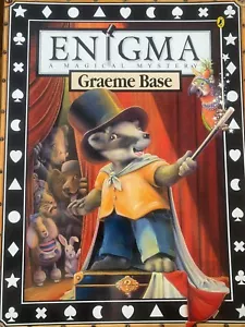 Enigma - A Magical Mystery - Graeme Base - BOOK New - FREE POST - Anamalia book - Picture 1 of 3