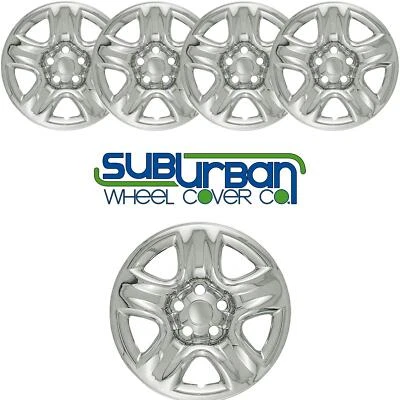 Tapacubos cromados de 5 radios para Toyota RAV4 / Highlander 16" # JUEGO IMP42X/4 Foto 1 de 4