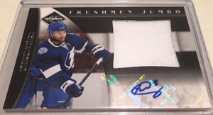 2011-12 Panini Limited Freshman Jumbo #6 jersey auto - Brett CONNOLLY /99