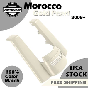 Morocco Gold Pearl Dual Uncut Rear Fender Extension Filler For 09+ Harley - Picture 1 of 12