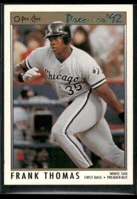 1992 O-Pee-Chee Premier #59 Frank Thomas - Image 1 of 2