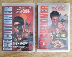 2- Mark Bolan The Executioner Don Pendleton 205 & 208 audio book cassette tapes - Foto 1 di 6