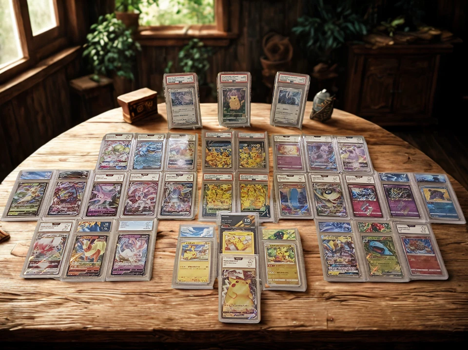 Pokémon Graded Box - 1 Slab + 4 boosters pack (jap) - Photo 1/2