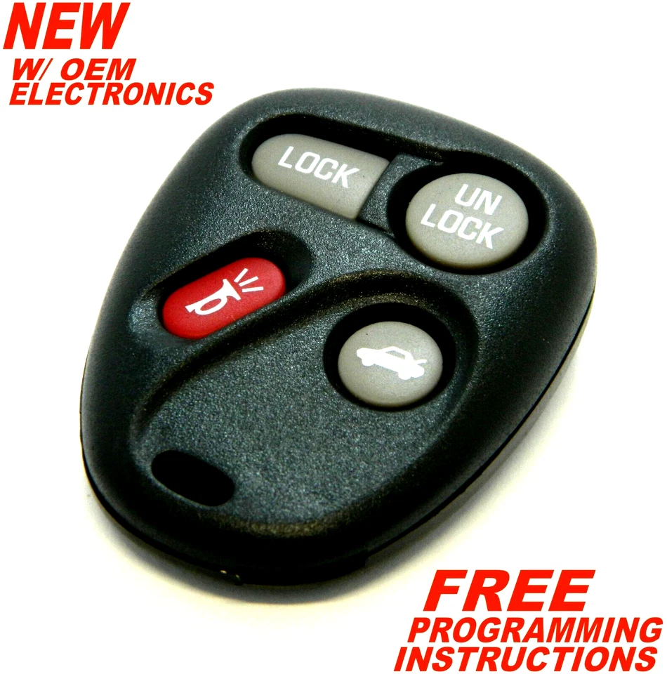 Chaveiro remoto eletrônico fabricante de equipamento original para 2001-2005 Chevrolet Monte Carlo 10443537 - Imagem 1 de 4