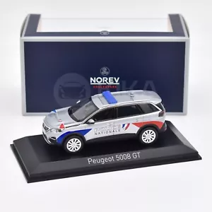 Peugeot 5008 Police Nationale 2020 NOREV 1/43 473895 - Imagen 1 de 4