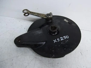 YAMAHA XS250 REAR BRAKE PLATE - Picture 1 of 5