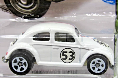 Hot Wheels 2014 serie taller Volkswagen Beetle Herbie The Love Bug Foto 1 de 4