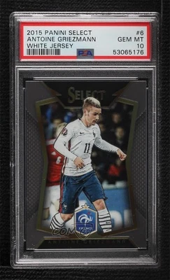 2015-16 Panini Select Antoine Griezmann #6 PSA 10 GEM MT - Image 1 of 3