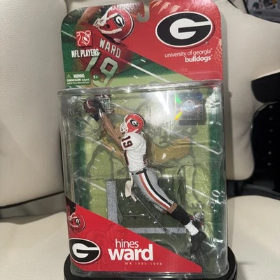 McFarlane College Series 1 2009 Hines Ward Georgia Bulldogs WR 1995-1998 Foto 1 de 2