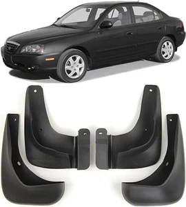 Genuine New Set Splash Guards Mud Flaps For 2001-2006 Hyundai Elantra XD Sedan - Picture 1 of 5