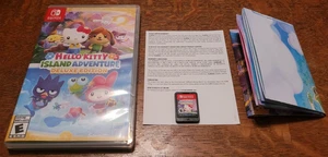 HELLO KITTY ISLAND ADVENTURE EDIZIONE DELUXE NINTENDO SWITCH POSTER COMPLETO CIB - Foto 1 di 5