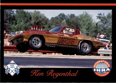 Ken Regenthal - 1989 Checkered Flag IHRA - #96 - Racing - Image 1 of 2