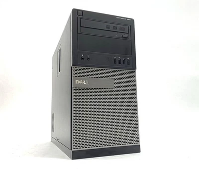Dell OptiPlex 990 MT Core i7-2600 3.4GHz 32GB RAM 512GB SSD Win10 PC Quadro K620 - Image 1 of 4