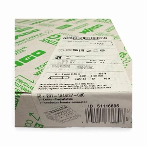 Wago 231-104/037 Box mit 50 Buchsen - Bild 1 von 3