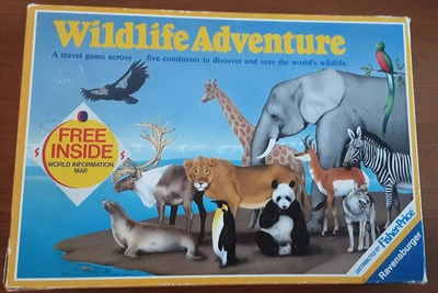 Ravensburger Wildlife Adventure 1986 Board Game (Vintage) - Image 1 of 4