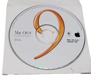 Apple Mac OS 9  9.2.1 CD  #1Z691-3283-A Featuring Sherlock 2 - Picture 1 of 2