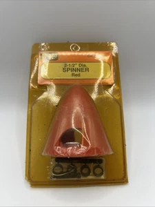 B134 Du-Bro 2 - 1/2" Dia. Spinner Red Cat. No. 286 NOS B101 - Picture 1 of 1