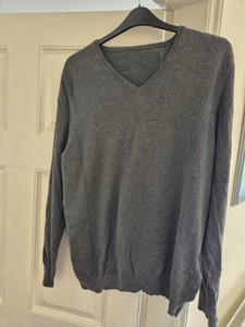 Men's Charcoal Grey Jumper, Size L, Ben Sherman - Picture 1 of 2