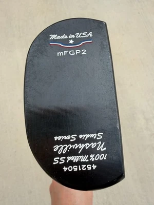 Паттер для правой руки SeeMore Nashville Mfgp2 Ss Mallet черный 35 дюймов - Изображение 1 из 4