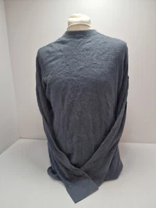 Nautica Jeans Jumper/ Ribbed Mens SizeL Grey - Picture 1 of 5