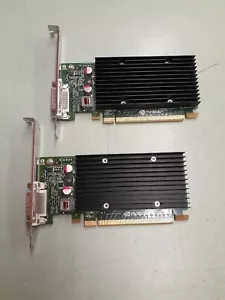 (2) HP Nvidia Quadro NVS 300 512MB Low Profile Video Card 625629-001 632486-001 - Picture 1 of 4