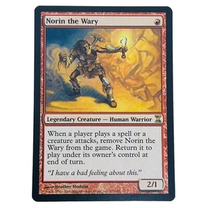 Magic The Gathering Magic The Gathering Magic The Gathering casi nuevo sin jugar espiral de tiempo rara tarjeta de juego coleccionables - Imagen 1 de 2