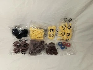 Chess Checkers Bowling Game Board Pieces Plastic New Travel Replacement Gift - Picture 1 of 10