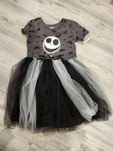 New Girl's The Nightmare Before Christmas Jack Skellington Tutu Dress size XL/14 - Picture 1 of 5
