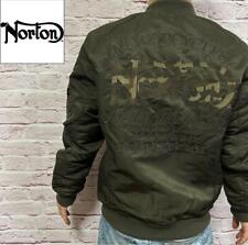The Pinnacle Of Coolness Extreme Norton Flight Jacket L Khaki from Japan