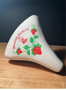 Vintage 1983 Kids Troxel Strawberry Shortcake Bicycle Seat - Picture 1 of 10