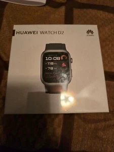 NUEVO CON ETIQUETAS HUAWEI WATCH D2 MONITOR DE SALUD DE PRESIÓN ARTERIAL 2024 VERSIÓN GLOBAL NEGRO - Imagen 1 de 6