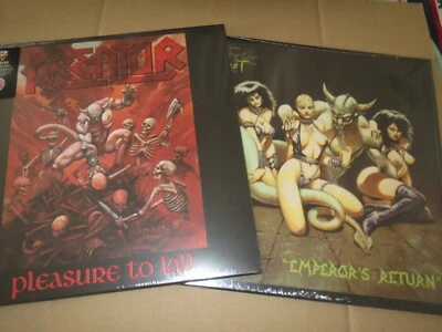 KREATOR + CELTIC FROST- AWESOME RARE LIMITED EDITION 2 x LP COLOR VINYL NEW - Image 1 of 4