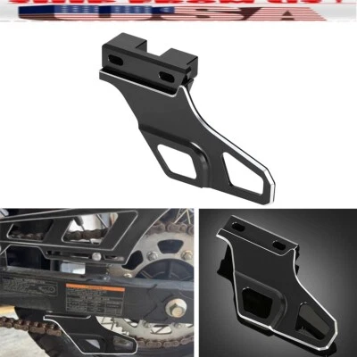 Cubierta guía protectora de cadena inferior 3D CNC NEGRA EE. UU. para Kawasaki KLR650 2008-2024 Foto 1 de 4