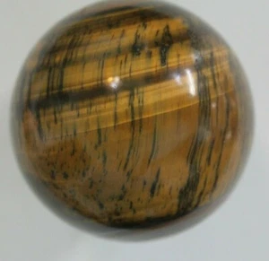 52mm 201.72 grams Tiger Eye Crystal Sphere Natural Crystal - Bild 1 von 9