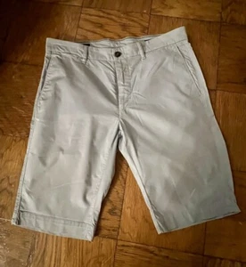 Mason’s Garment Dyed  Short Mens 32 Blue Stretch Chino - Picture 1 of 4