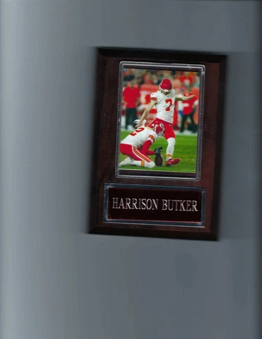 HARRISON BUTKER PLAQUE KANSAS CITY CHIEFS KC FOOTBALL NFL Cover